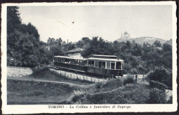 TORINO - LA COLLINA E FUNICOLARE DI SUPERGA - Tarjetas Panorámicas