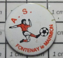 715A Pin's Pins / Beau Et Rare / SPORTS / CLUB FOOTBALL AS FONTENAY Le MARMION - Football