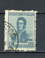 ARGENTINE : SAN MARTIN  - N° Yvert 272 Obli. - Gebraucht