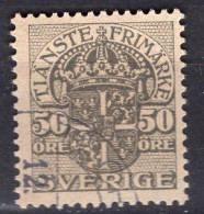 T1564 - SUEDE SWEDEN SERVICE Yv N°45 - Dienstzegels
