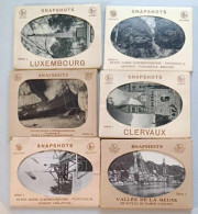 Lot De 6 Carnets De Vues - Vallée De La Meuse - Petite Suisse - Clervaux  - Cartes Postales Anciennes - Andere & Zonder Classificatie