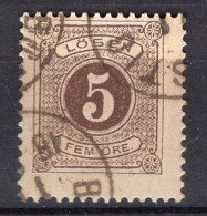 T1571 - SUEDE SWEDEN TAXE Yv N°3 (A) - Postage Due