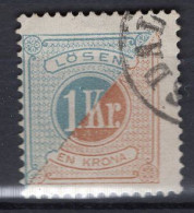 T1574 - SUEDE SWEDEN TAXE Yv N°10 (A) - Postage Due