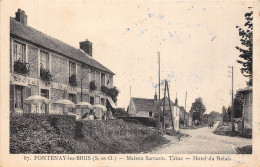 91-FONTENAY-LES-BRIIS- MAISON SARRAZIN - TABAC HÔTEL DU RELAIS - Sonstige & Ohne Zuordnung