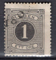 T1575 - SUEDE SWEDEN TAXE Yv N°1 (B) - Postage Due