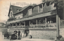 Perros Guirec * Café Tabac De La Terrasse * Débit De Tabac Tabacs TABAC Commerce * Automobiel * Enfants Villageois - Perros-Guirec