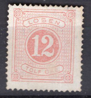 T1582 - SUEDE SWEDEN TAXE Yv N°5 (B) (*) - Postage Due