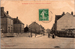 S15333 Cpa 28 La Loupe - Place De La Gare Et Avenue - La Loupe