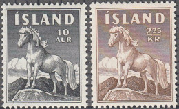 ISLANDIA FAUNA 1958 Yv 283/4 MNH - Nuovi