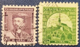 CECOSLOVACCHIA   1933  MIROSLAV TYRS-CHURCH NITRA ZOBOR - Usados