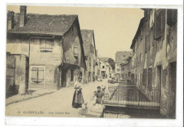 CPA Une Vieille Rue à  Guebwiller (68) - Guebwiller