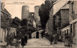 S15357 Cpa 23 Crocq - Ruines Du Château De Crocq - Crocq