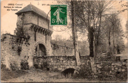 S15358 Cpa 23 Crocq - Portique Du Château Des Vergnes - Crocq