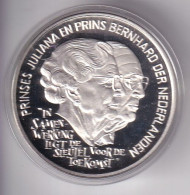 MONEDA DE PLATA DE HOLANDA DE 25 ECU DEL AÑO 1994 - JULIANA EN PRINS BERNHARD - 1980-2001 : Beatrix