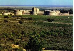 Salses Chateau Fort Vue Générale Vers La Mer, écrite En 1980 - Salses