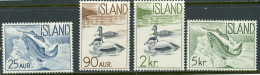 ISLANDIA FAUNA 1959 Yv 294/7 MNH - Ungebraucht