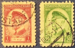 CECOSLOVACCHIA   1935 ANNIVERSARY PRESIDENT MASARYK - Usados