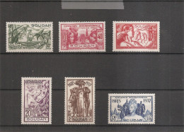 Soudan Français - Exposition De 1937 ( 93/98 XXX -MNH ) - Nuevos