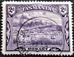 Australie  Tasmania  1899 Landscape  Stampworld N°  56 - Gebruikt