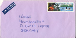 Brazil Cover Sent Air Mail To Germany No Postmark On Stamps Or Cover - Airmail