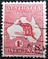 Australie  1913   Kangaroo And Map  Stampworld N°   2 - Usados