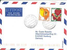 Brazil Air Mail Cover Sent To Germany 7-1-1998 Topic Stamps - Luftpost