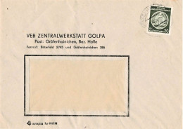 DDR Brief ZKD Dienst EF VEB Zentralwerkstatt Golpa Gräfenhainichen 1959 - Covers & Documents