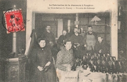 Fougères * 1909 * La Fabrication De La Chaussure , Manufacture E. PACORY , Coin Finissage * Usine Chaussures Ouvriers - Fougeres