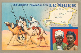 -pays Div.-ref-EE484- Les Colonies Françaises - Colonie Du Niger - Publicité Lion Noir - - Niger