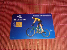 Phonecard Biker Sport 500 BEF Used Rare - With Chip