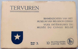 Carnet De Cartes Complet - Belgique - Tervuren - Vues Intérieures Du Musée Du Congo Belge - Cartes Postales Anciennes - Sonstige & Ohne Zuordnung