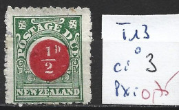 NOUVELLE-ZELANDE TAXE 13 Oblitéré Côte 3 € - Timbres-taxe