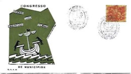 Portugal & FDC Congresso Hispano, Luso, Americano E Filipino De Municípios, Lisboa 1959 (6868) - FDC