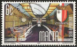 Malta 1999 - Mi 1109 - YT 1082 ( Parliament Chamber And Coats Of Arms ) - Malte