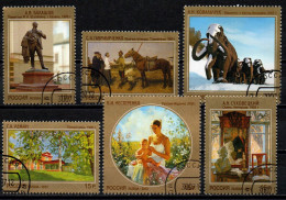 Rußland 2012 - Mi.Nr. 1845 - 1850 - Gestempelt Used - Gemälde Paintings - Oblitérés