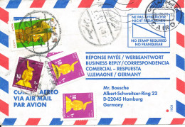 Egypt Air Mail Cover Sent To Germany 1999 - Posta Aerea