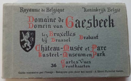 Carnet De Cartes Complet - Belgique - Domaine De Caesbeek - Chateau Musée Et Parc - Cartes Postales Anciennes - Sonstige & Ohne Zuordnung