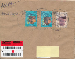 Argentina Registered Cover Sent To Denmark 31-5-2010 Topic Stamps - Covers & Documents