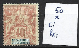 NOUVELLE-CALEDONIE 50 * Côte 34 € - Unused Stamps