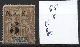 NOUVELLE-CALEDONIE 65 * Côte 17 € - Unused Stamps