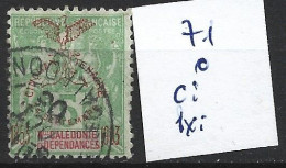 NOUVELLE-CALEDONIE 71 Oblitéré Côte 13 € - Used Stamps