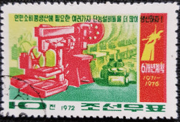 Corée Du Nord 1972 Engineering   Stampworld N° 1155 - Corée Du Nord