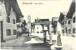 Germany ** & Postal, Mittenwald,  Oberer Markt, Ed. Ottmar Zieher (959996) - Mercati