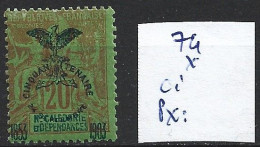 NOUVELLE-CALEDONIE 74 * Côte 31 € - Unused Stamps