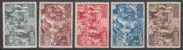 VATICAN - 1951 - SERIE COMPLETE YVERT N° 167/171 ** MNH - COTE = 112 EUR. - Nuevos