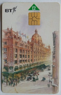 UK BT £2 Chip Card - Harrods - BT Promotional