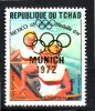 TCHAD   N°  * *     Jo   1968   1972 SURCHARGE     Aviron - Rowing