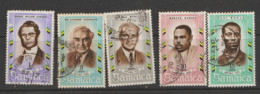 Jamaica  1970  SG 298-302  National Heroes   Fine Used - Jamaica (1962-...)