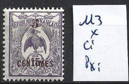 NOUVELLE-CALEDONIE 113 * Côte 2.75 € - Unused Stamps