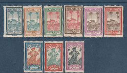 Guyane - Taxe - YT N° 13 à 21 ** - Neuf Sans Charnière - 1929 - Unused Stamps